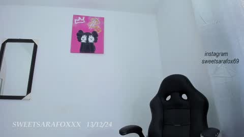 Snapshot of sweetsarafoxxx chatting on 13, 12, 2024 Sara Sofia Libra online show from 13, 12, 2024