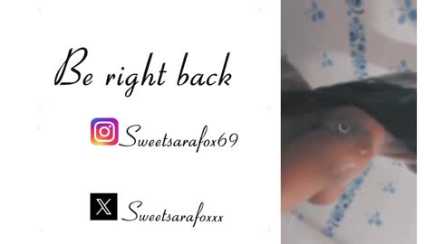 Snapshot of sweetsarafoxxx chatting on 1, 2, 2025 Sara Sofia Libra online show from 1, 2, 2025