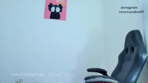 Snapshot of sweetsarafoxxx chatting on 22, 2, 2025 Sara Sofia Libra online show from 22, 2, 2025