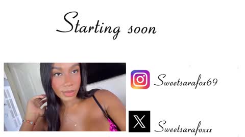 Snapshot of sweetsarafoxxx chatting on 10, 9, 2025 Sara Sofia Libra online show from 10, 9, 2025