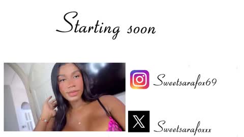 Snapshot of sweetsarafoxxx chatting on 12, 10, 2025 Sara Sofia Libra online show from 12, 10, 2025