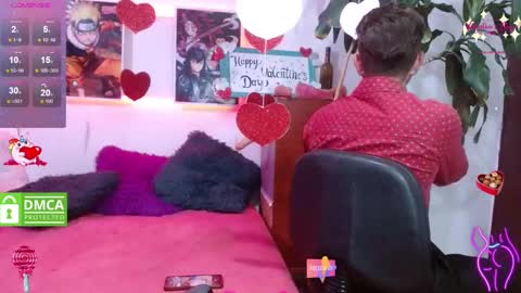 pareja ardiente online show from 14, 2, 2025