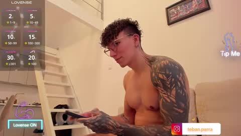 Snapshot of teban_fuckboy chatting on 19, 3, 2026 Esteban online show from 19, 3, 2026