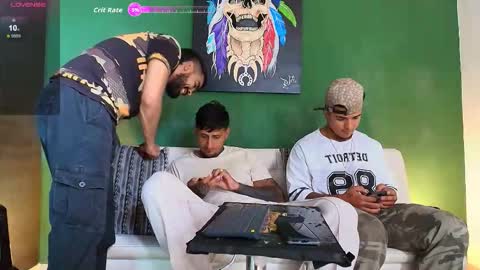 Snapshot of the_golden_boys chatting on 10, 1, 2026 SCOTT THEO KAMERON GENDERSON online show from 10, 1, 2026