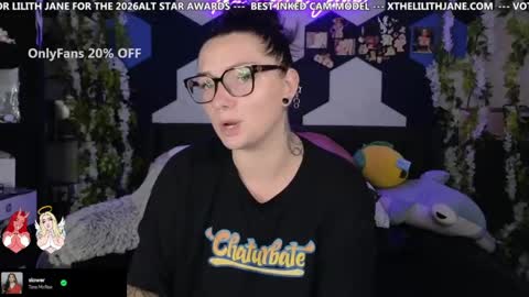 Snapshot of thelilithjane chatting on 2, 6, 2026 Lilith Jane online show from 2, 6, 2026
