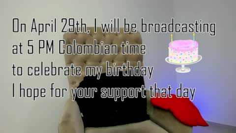 Snapshot of tiago_hannah chatting on 26, 4, 2026 carolina online show from 26, 4, 2026
