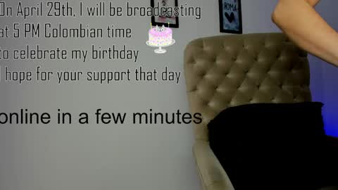 Snapshot of tiago_hannah chatting on 27, 4, 2026 carolina online show from 27, 4, 2026