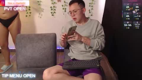 Snapshot of tina_n_charlie chatting on 16, 5, 2026 Tina N Charlie online show from 16, 5, 2026