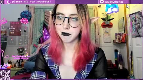 Snapshot of v3n0mb1t3z chatting on 24, 3, 2026 kermit online show from 24, 3, 2026