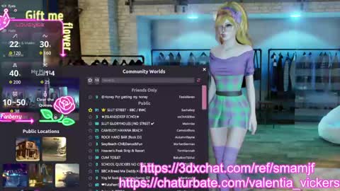 Snapshot of valentia_vickers chatting on 20, 4, 2026 Valentia online show from 20, 4, 2026