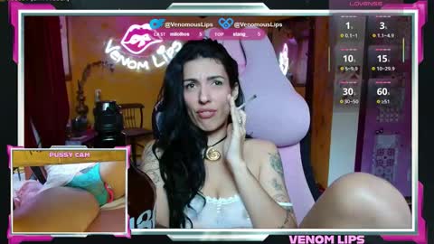 VenomLips online show from 22, 10, 2025