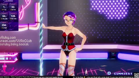 Snapshot of vexruby chatting on 19, 12, 2024 Vex Ruby online show from 19, 12, 2024