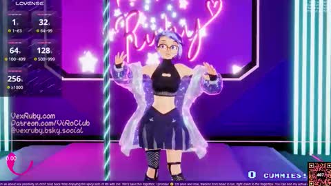 Snapshot of vexruby chatting on 2, 11, 2025 Vex Ruby online show from 2, 11, 2025