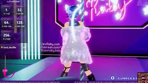 Snapshot of vexruby chatting on 16, 11, 2025 Vex Ruby online show from 16, 11, 2025