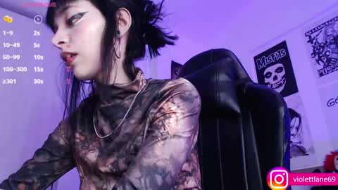 Snapshot of violettlane chatting on 21, 1, 2025 Violeta online show from 21, 1, 2025