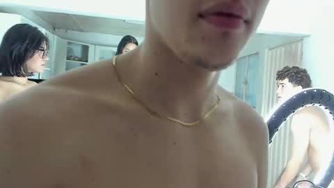 Snapshot of wetting_lust chatting on 10, 2, 2025 --New girls--TamyDark hair girl--Aitana--Mathiasglasses boy--Peter online show from 10, 2, 2025