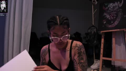 Snapshot of witchofhearts chatting on 21, 12, 2024 Luna Violeta A r t i s t online show from 21, 12, 2024