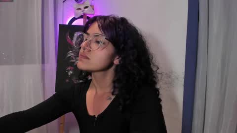 Snapshot of witchofhearts chatting on 9, 2, 2025 Luna Violeta A r t i s t online show from 9, 2, 2025