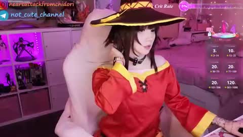 Snapshot of yourcutewaifu chatting on 2, 8, 2026 Lina Fansly online show from 2, 8, 2026