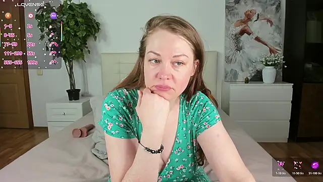 CutieGinger online show from 4, 3, 2026