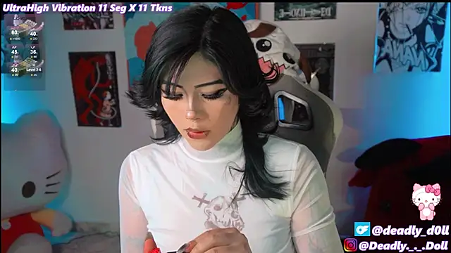 Snapshot of Deadly_Doll chatting on 26, 1, 2025 Deadly Doll online show from 26, 1, 2025