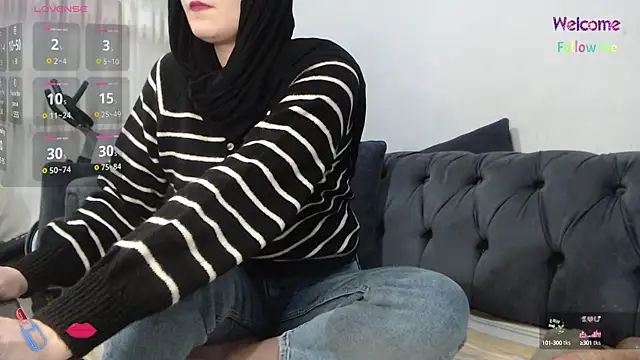 MelisKayaa online show from 12, 12, 2024