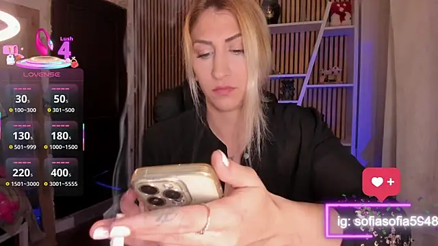 sofiah  online show from 11, 2, 2026