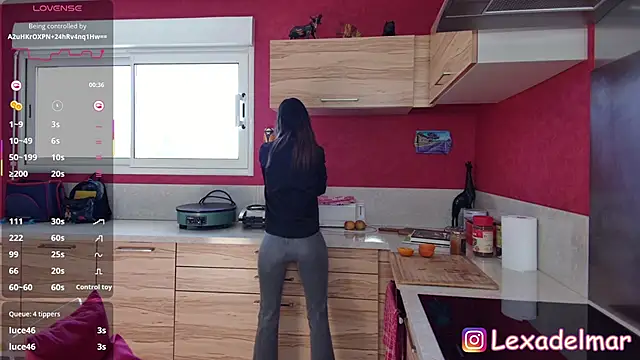 Lexa del mar online show from 18, 3, 2026