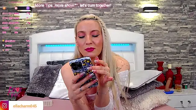 Ella Charm online show from 23, 2, 2025