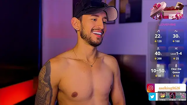 AxelKing1326 online show from 16, 2, 2026