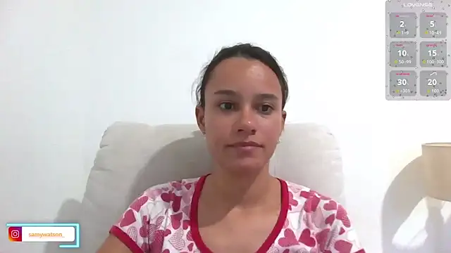 Snapshot of SamanthaWatson chatting on 22, 6, 2026 SamanthaWatson online show from 22, 6, 2026
