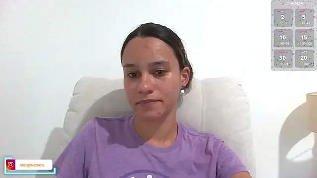 Snapshot of SamanthaWatson chatting on 22, 6, 2026 SamanthaWatson online show from 22, 6, 2026
