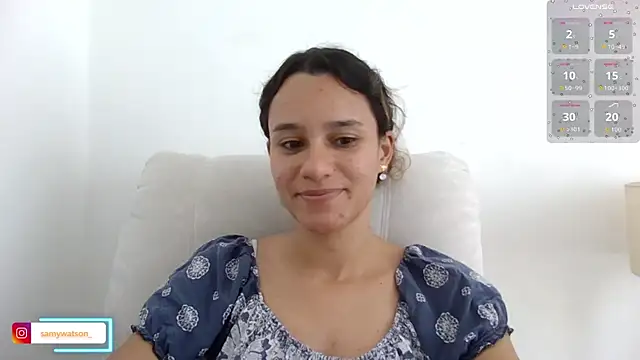 Snapshot of SamanthaWatson chatting on 25, 6, 2026 SamanthaWatson online show from 25, 6, 2026