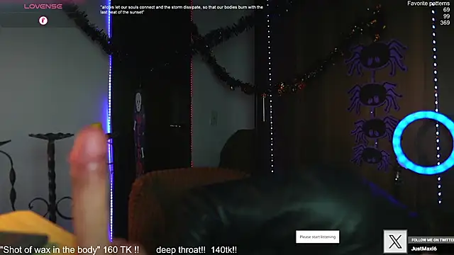 Snapshot of just_maxii chatting on 5, 10, 2025 just maxii online show from 5, 10, 2025