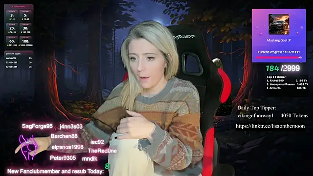 Lisaonthemoon online show from 13, 2, 2025