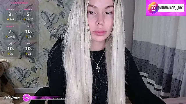 Marmalade Fox online show from 11, 11, 2025