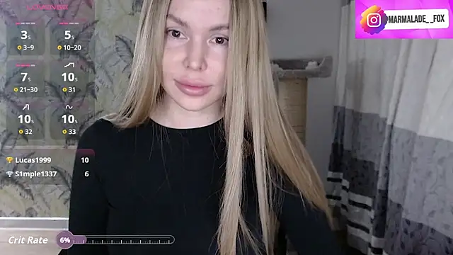 Marmalade Fox online show from 9, 2, 2026