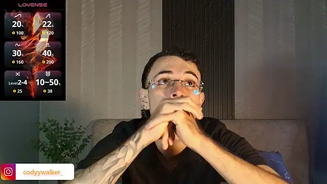 Snapshot of CodyWalkerR chatting on 13, 5, 2026 CodyWalkerR online show from 13, 5, 2026