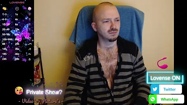 RealManHaveHairy online show from 17, 2, 2026
