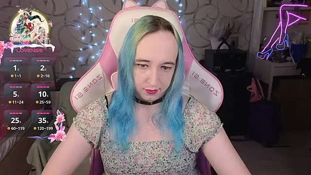 Snapshot of TheTrixy chatting on 8, 3, 2026 TheTrixy online show from 8, 3, 2026