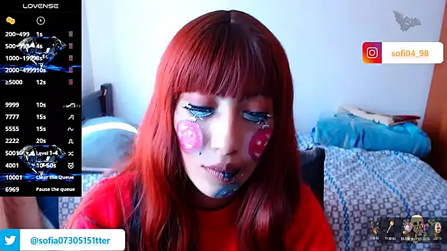 sofia rosse4 online show from 20, 11, 2025