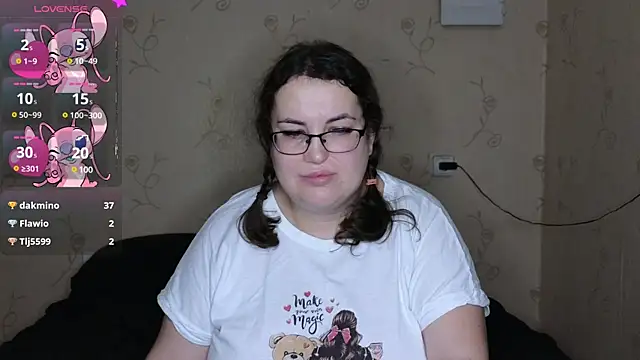 Snapshot of VladaCandy chatting on 14, 1, 2025 VladaCandy online show from 14, 1, 2025