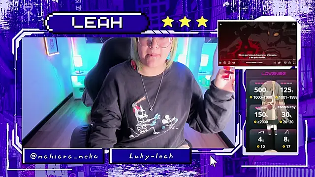 lucky-leah online show from 14, 12, 2025