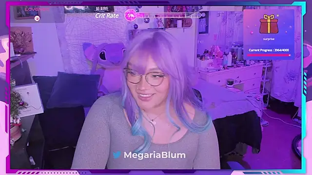 Snapshot of MegariaB chatting on 15, 12, 2024 MegariaB online show from 15, 12, 2024