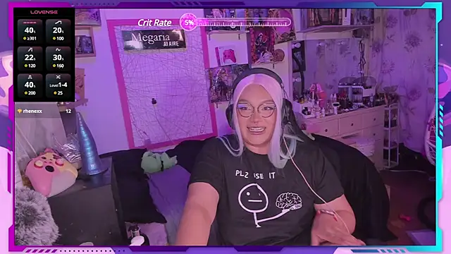 Snapshot of MegariaB chatting on 7, 2, 2025 MegariaB online show from 7, 2, 2025