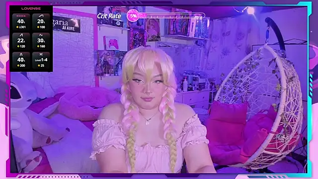 Snapshot of MegariaB chatting on 15, 2, 2025 MegariaB online show from 15, 2, 2025