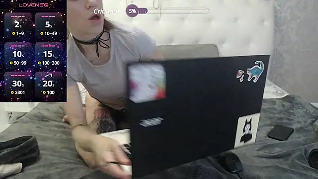 GinaAngelina online show from 5, 2, 2025