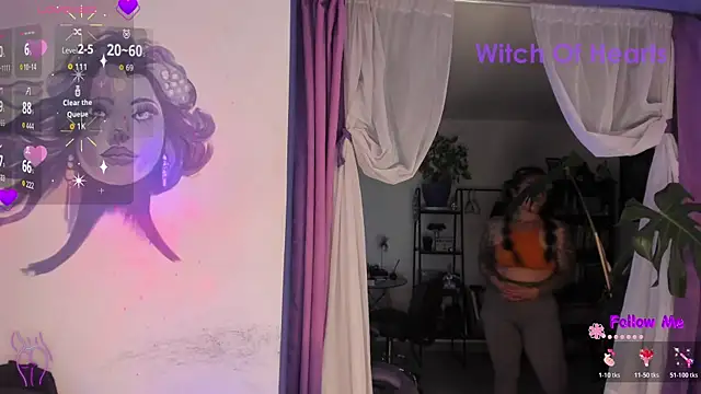 witchviolet online show from 4, 7, 2026
