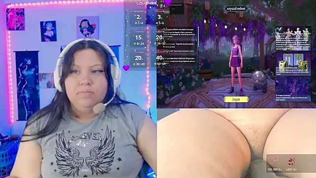 crystal7u7 online show from 18, 3, 2026