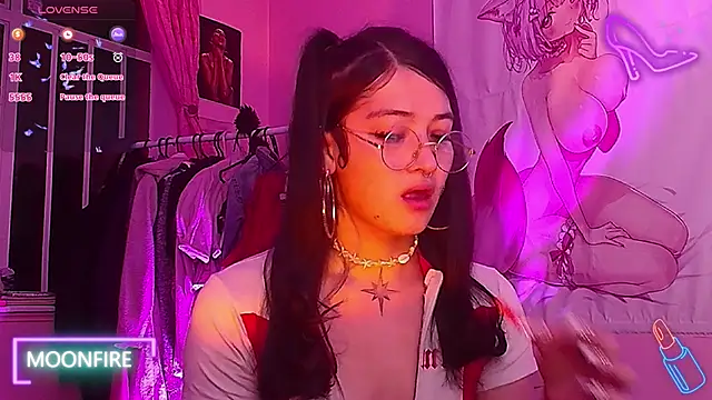 Snapshot of moonfiredancer chatting on 3, 10, 2025 moonfiredancer online show from 3, 10, 2025